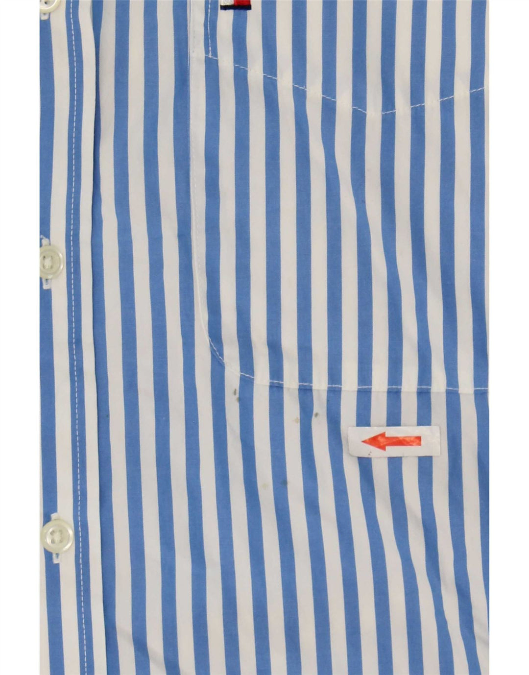 Tommy Hilfiger Herreskjorte Medium Blue Pinstripe Bomuld