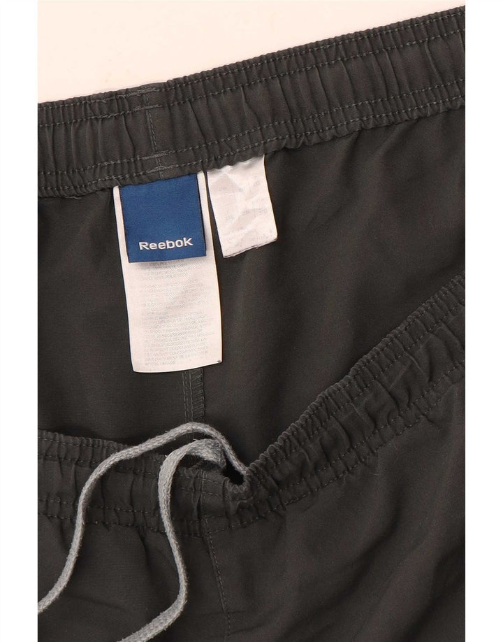 Reebok Herre Sportshorts 2XL Sort Colourblock Polyester