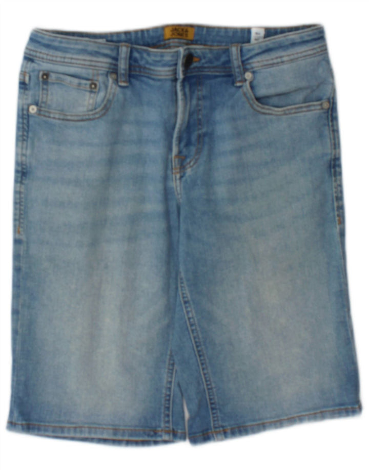 Jack & Jones Boys denimshorts 13-14 år W30 Blue Cotton