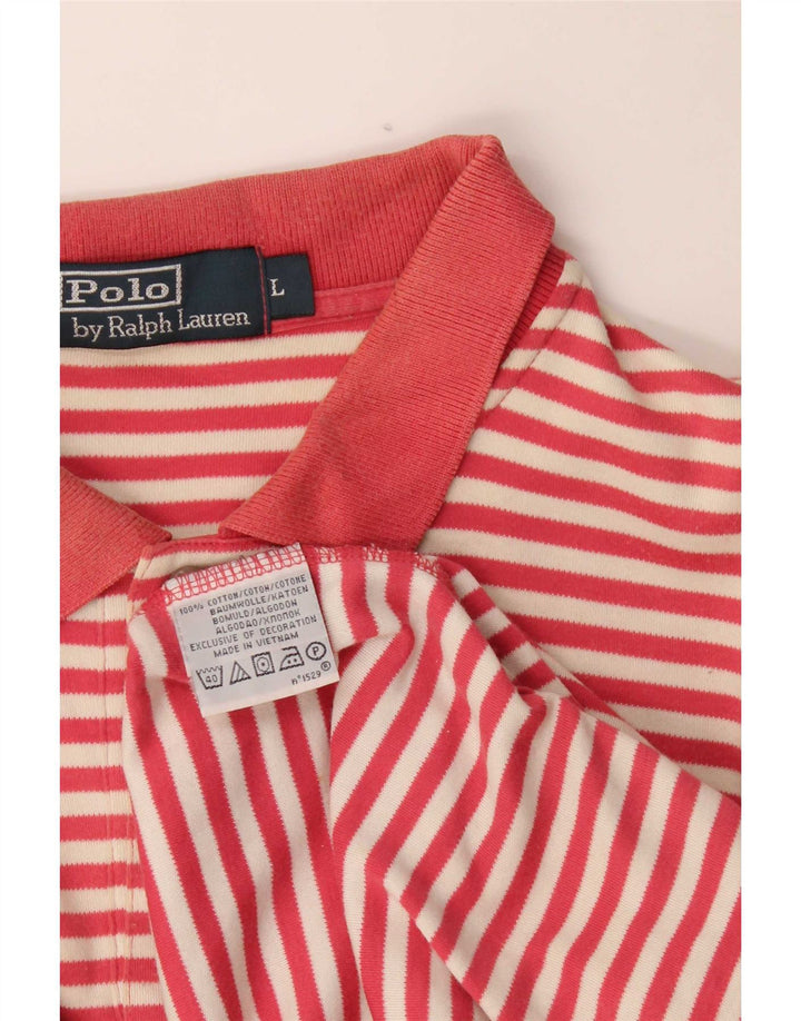 Polo Ralph Lauren Herreskjorte Stor rødstribet bomuld
