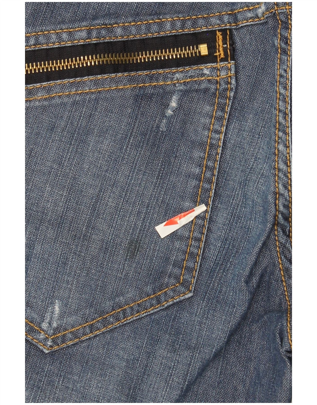 Liu Jo denimshorts til kvinder W28 Mellemblå bomuld