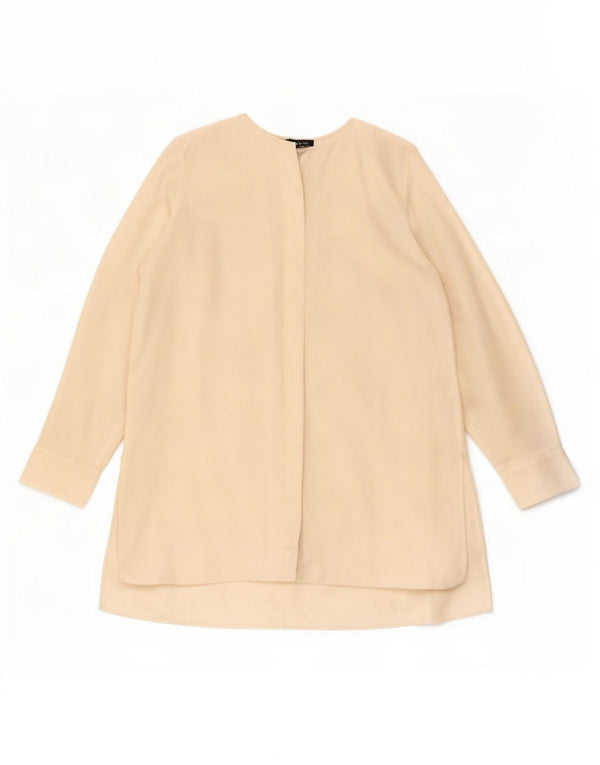 Massimo Dutti Dame Oversized skjortekjole EU 38 Small Off White Cupro