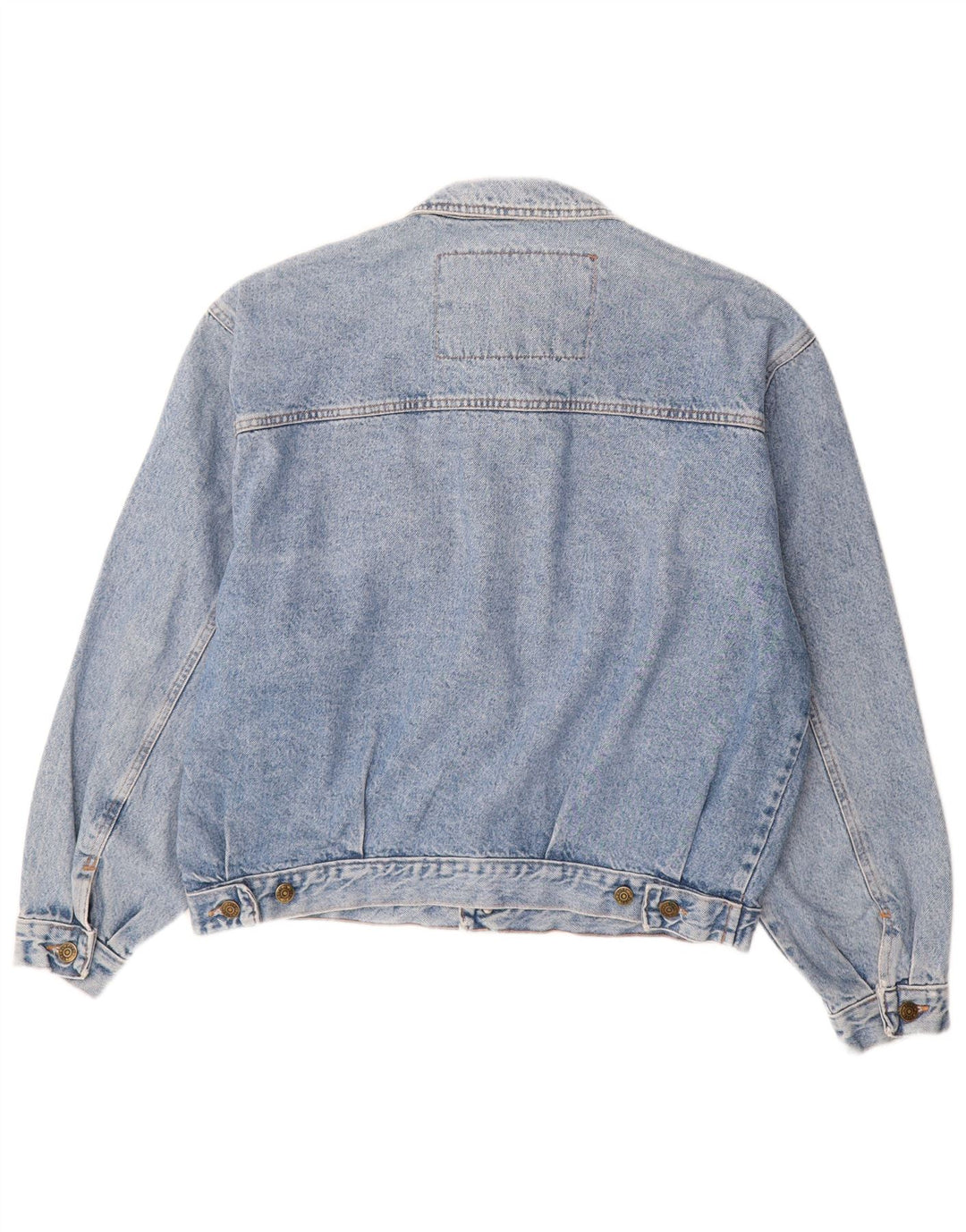 Vintage denimjakke til mænd UK 42 XL blå bomuld