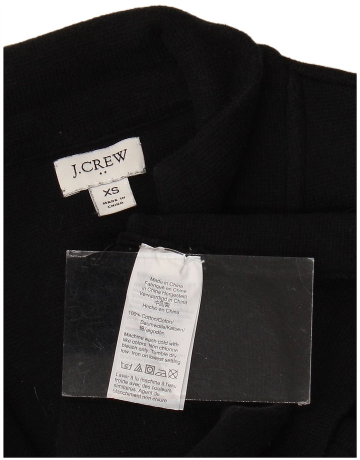 J. CREW Dame 2-knaps blazerjakke UK 6 XS Sort bomuld
