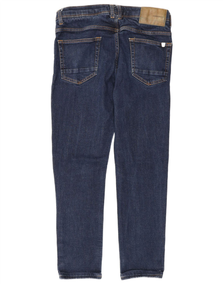 Zara Herre Slim Jeans EU 42 Large W32 L26 Blå