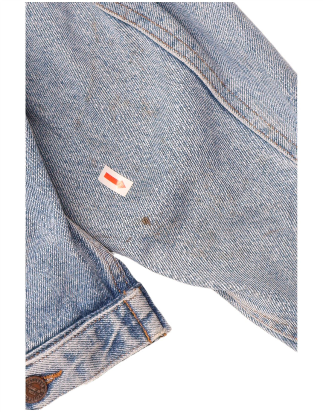 BENETTON Denimjakke til mænd IT 52 XL Blå Bomuld