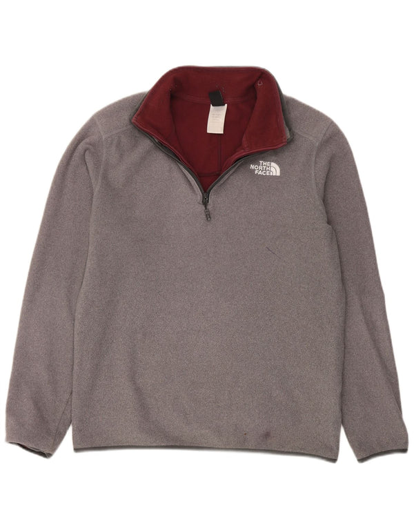 The North Face Herre lynlås-hals Fleece Jumper Medium Grey Polyester Sports