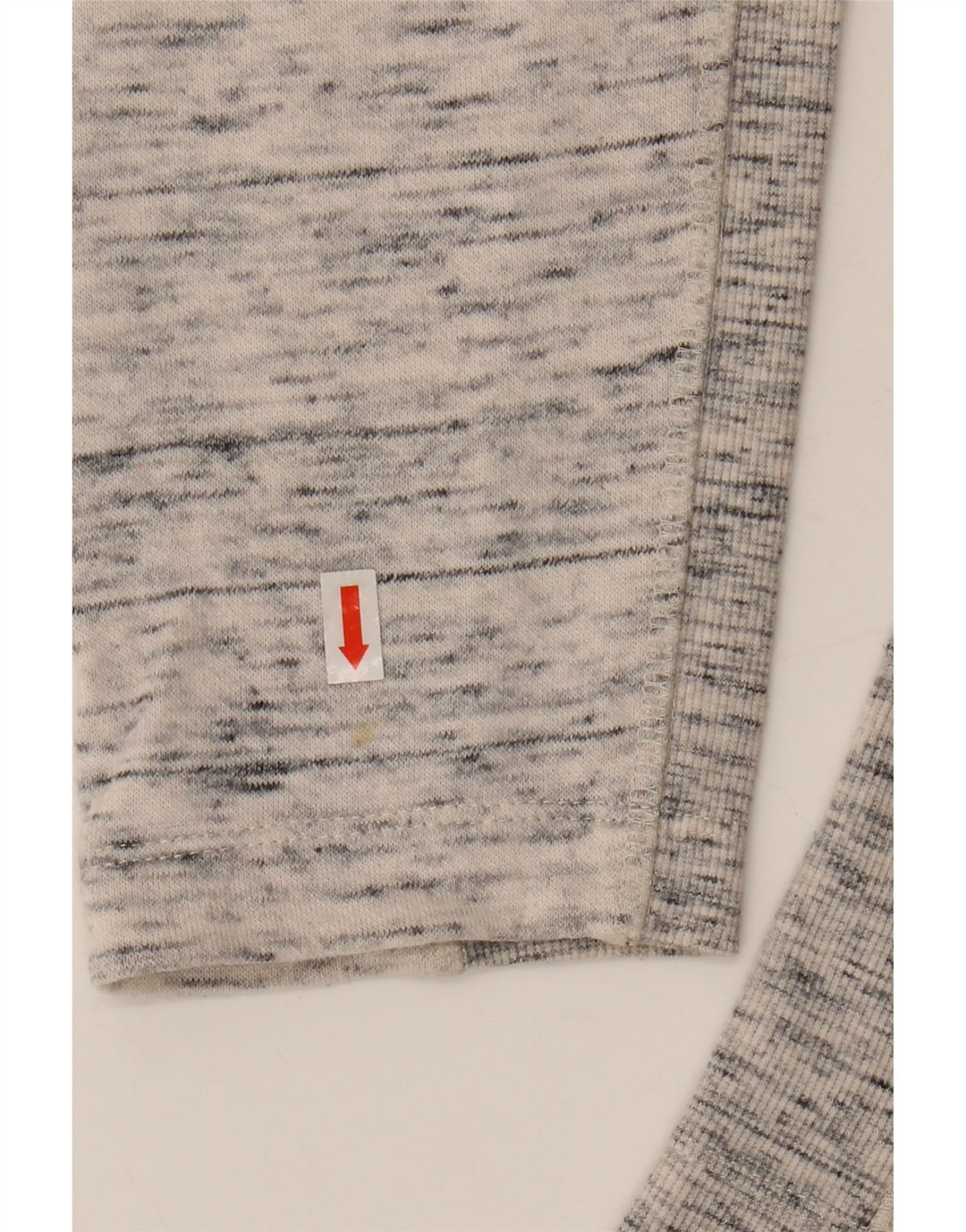 CHAMPION Dame-hættetrøje med lynlås UK 18 XL Grå Flecked