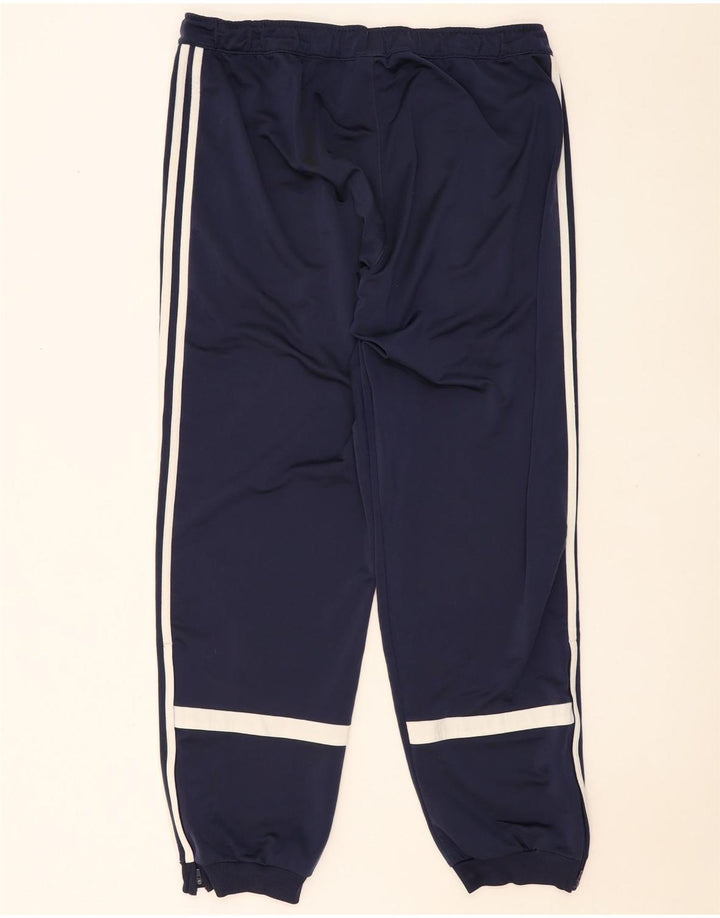 ADIDAS Træningsdragt til mænd Joggers UK 44/46 Large W36 L32 Navy Blue