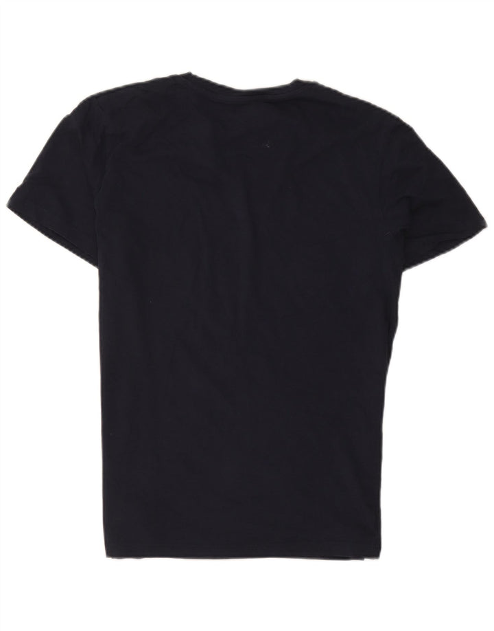 Jack & Jones Herre grafisk T-shirt Top Stor marineblå