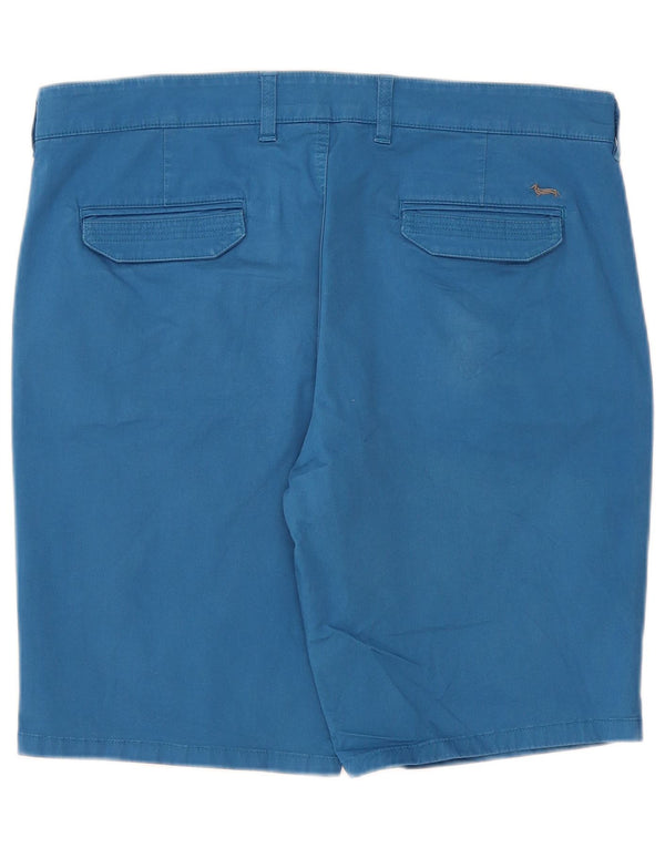 Harmont & Blaine Mens Chino Shorts IT 52 XL W38  Blue Cotton
