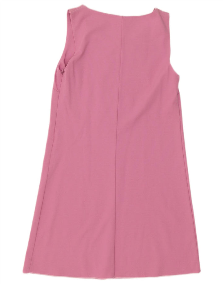 DENNY ROSE ærmeløs basiskjole til kvinder UK 8 Small Pink Viscose