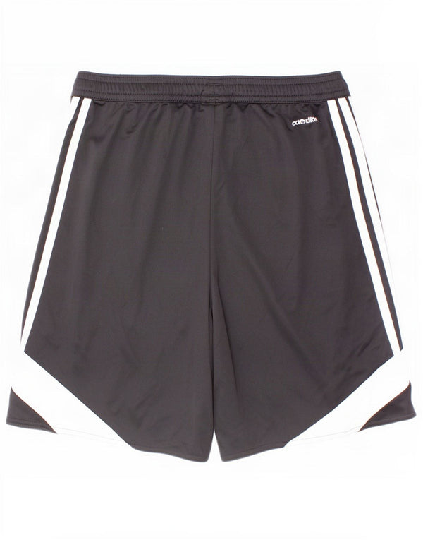 Adidas Boys Climalite Sportshorts 13-14 år XL Sort Colourblock