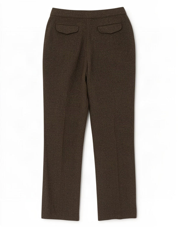 Marks & Spencer Lige Chinobukser til kvinder UK 14 Large W30 L30 Grøn