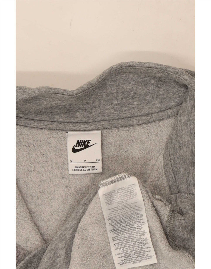 Nike træningsdragt til mænd, topjakke, lille grå farveblok bomuld