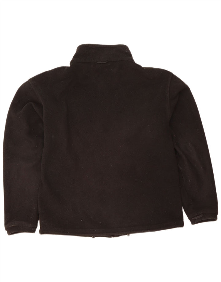Jack Wolfskin Herre Fleecejakke UK 36/38 Medium Sort Polyester
