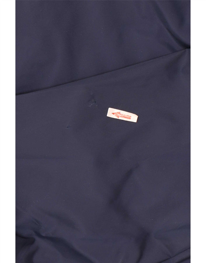 Nike Regnjakke til mænd UK 38 Medium Navy Blue Nylon
