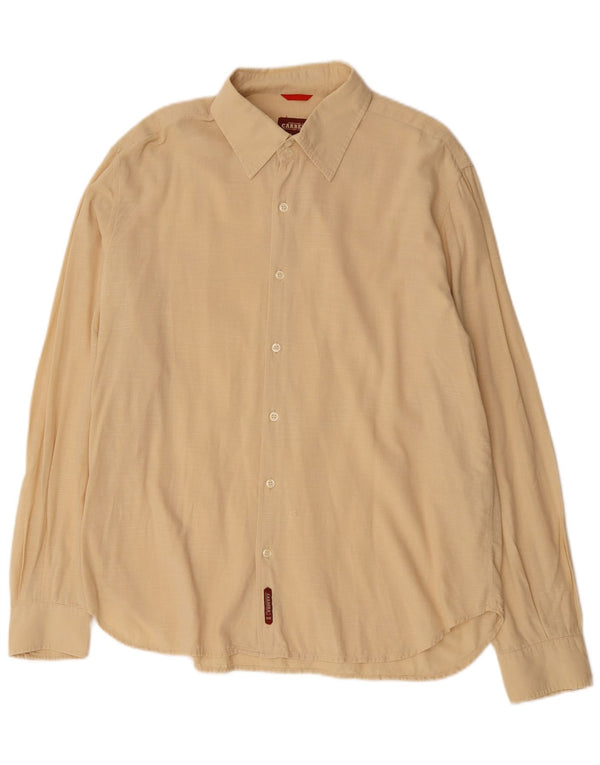 Carrera herreskjorte 2XL beige bomuld