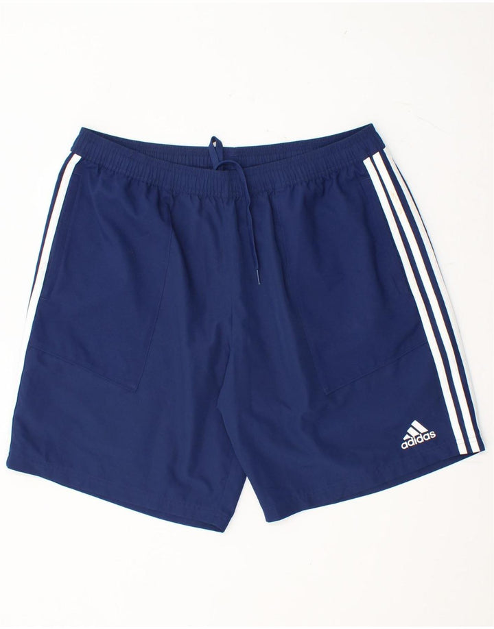 ADIDAS Herre Climalite Sportshorts XL Navyblå polyester