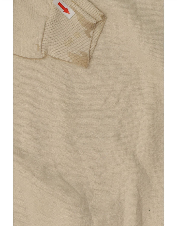Lee Herre grafisk sweatshirt Jumper Medium Off White Bomuld