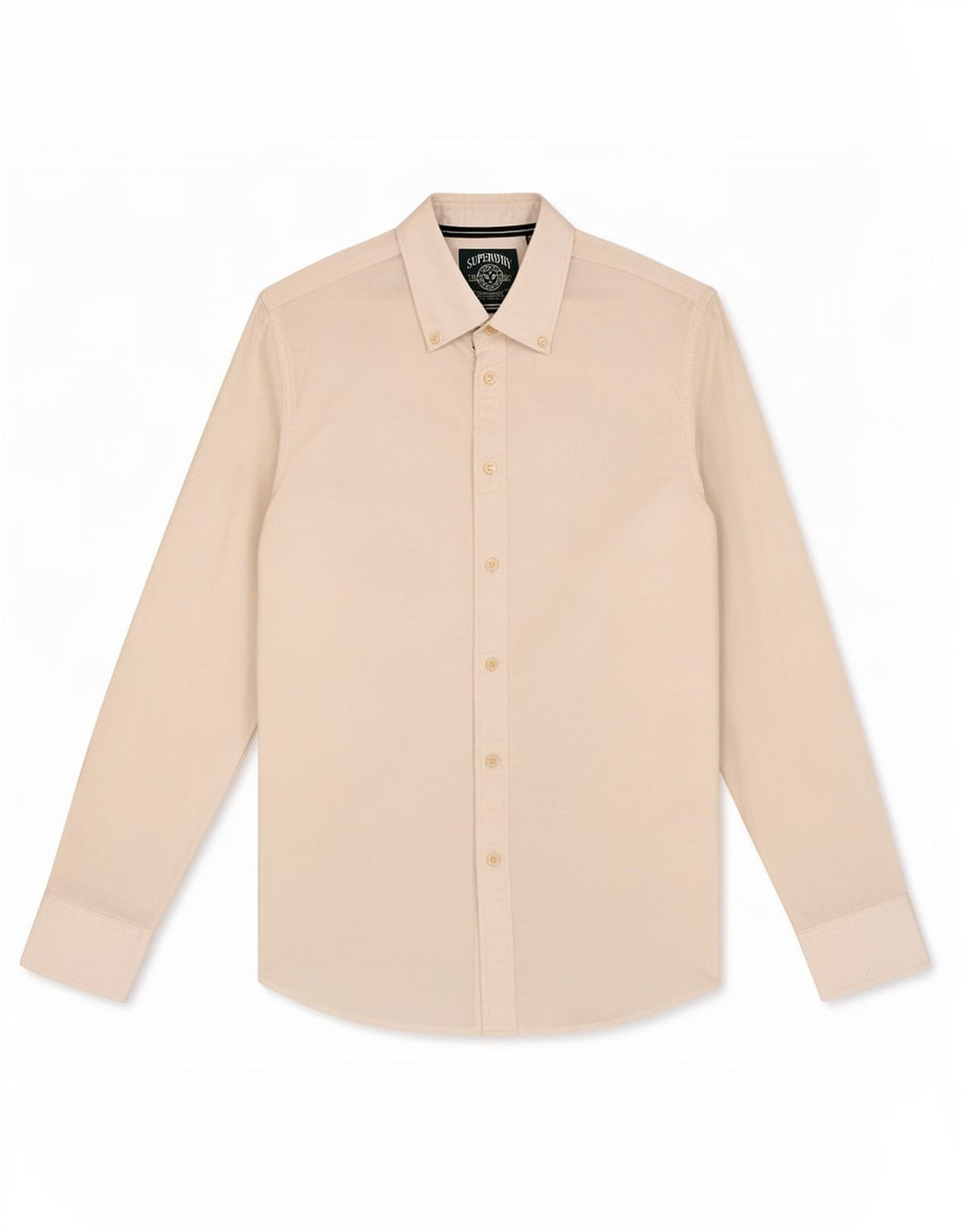 Superdry Dameskjorte UK 12 Medium White Bomuld