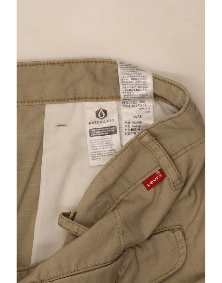 Levi's Herre Cargo Shorts W38 XL Beige Bomuld