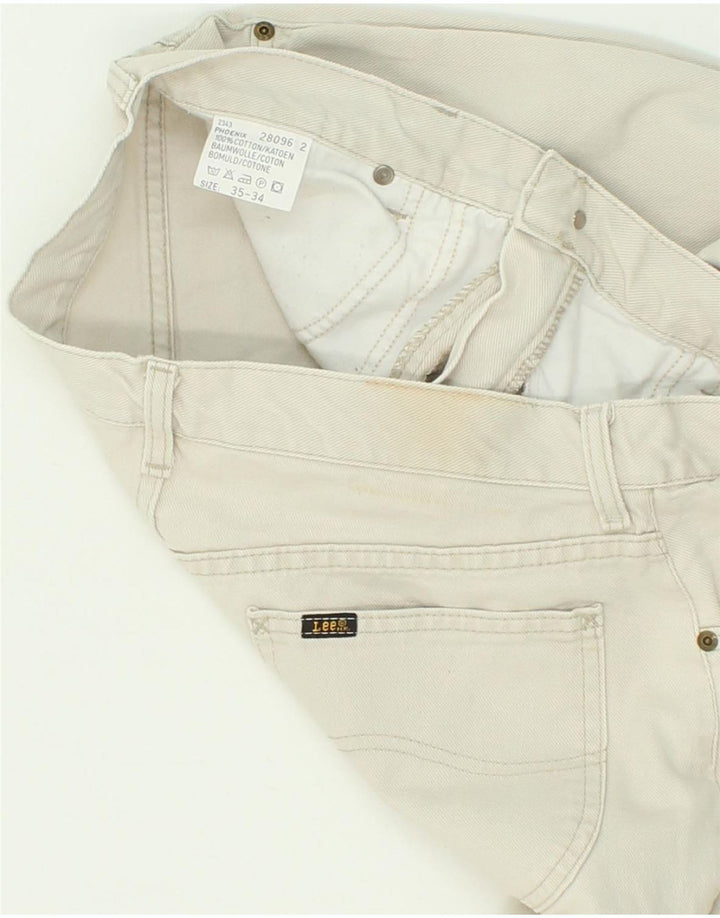 LEE Mens Straight Jeans W35 L30 Blue Cotton Vintage Lee and Second-Hand Lee from Messina Hembry 