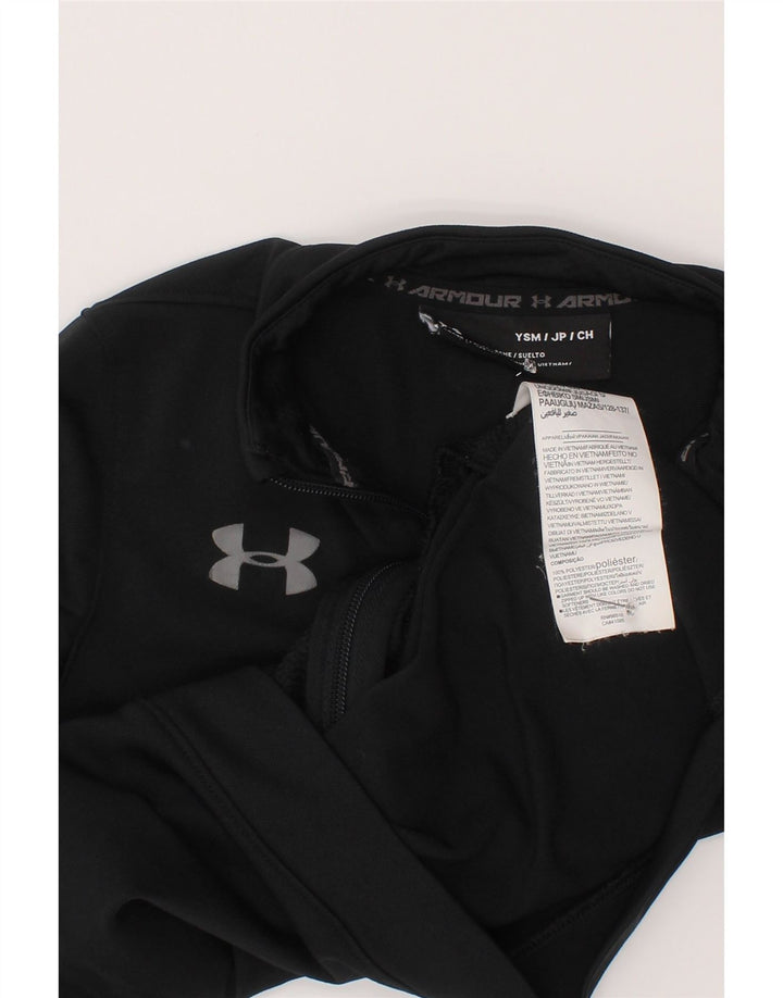 Under Armour drenge træningsdragt topjakke 7-8 år Lille sort polyester