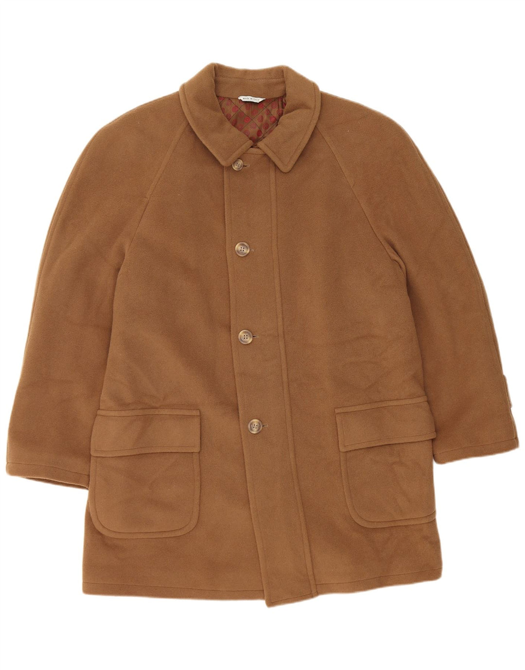 Tadon Herre Overfrakke UK 38 Medium Brun Uld