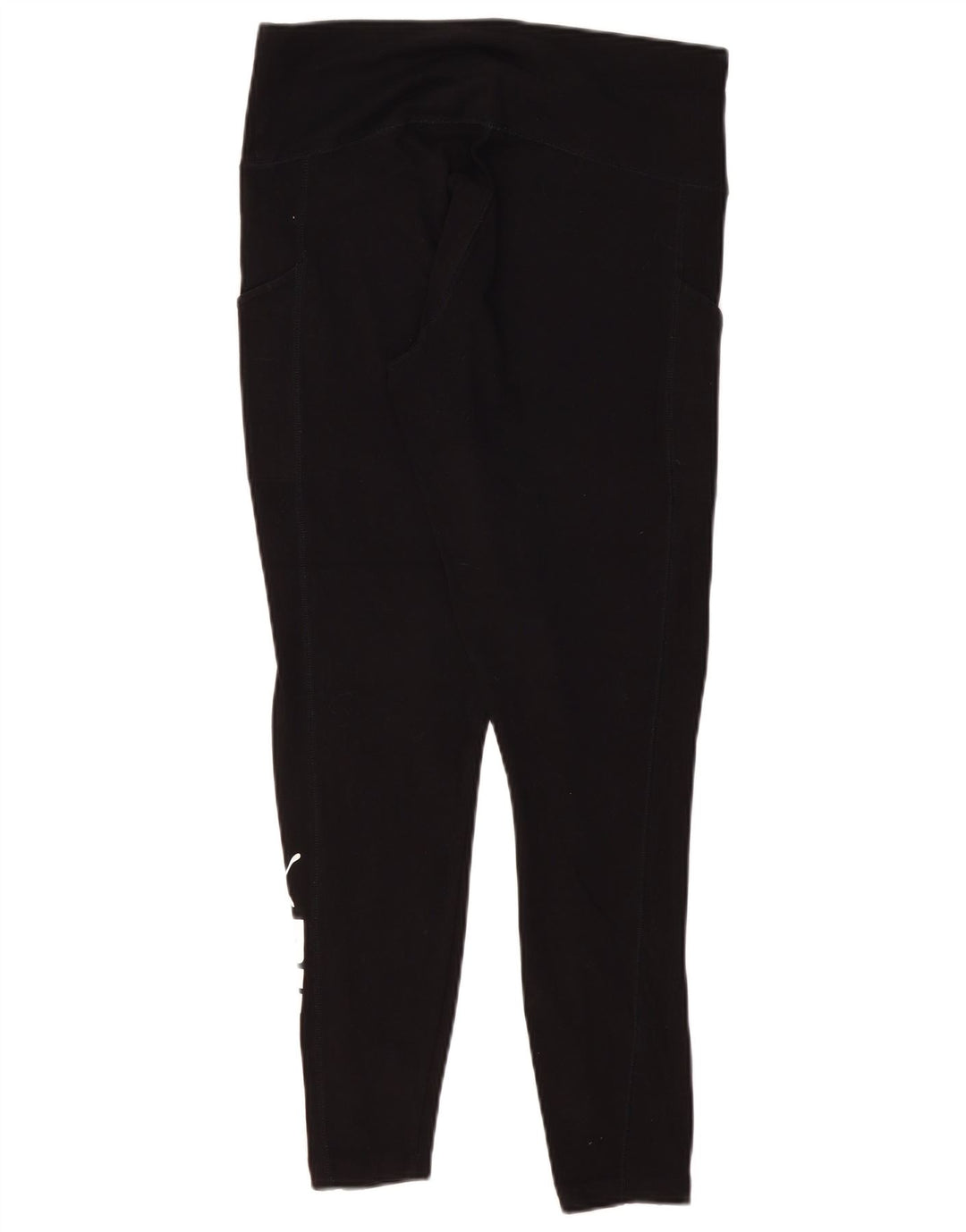 PUMA Grafiske Leggings til kvinder UK 14 Stor sort bomuld