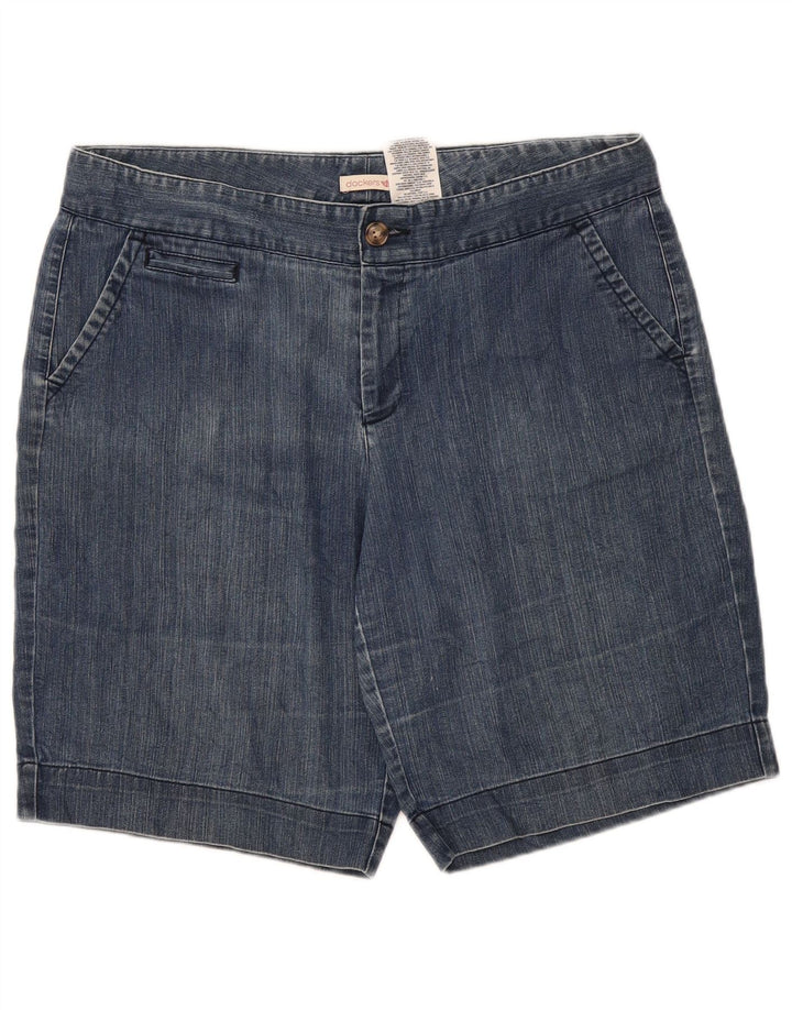 Dockers denimshorts til kvinder US 14 XL W36 blå bomuld