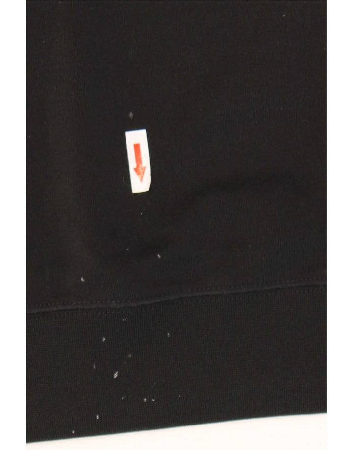 Nike Hættetrøje med lynlås til mænd 2XL Sort Colourblock Polyester