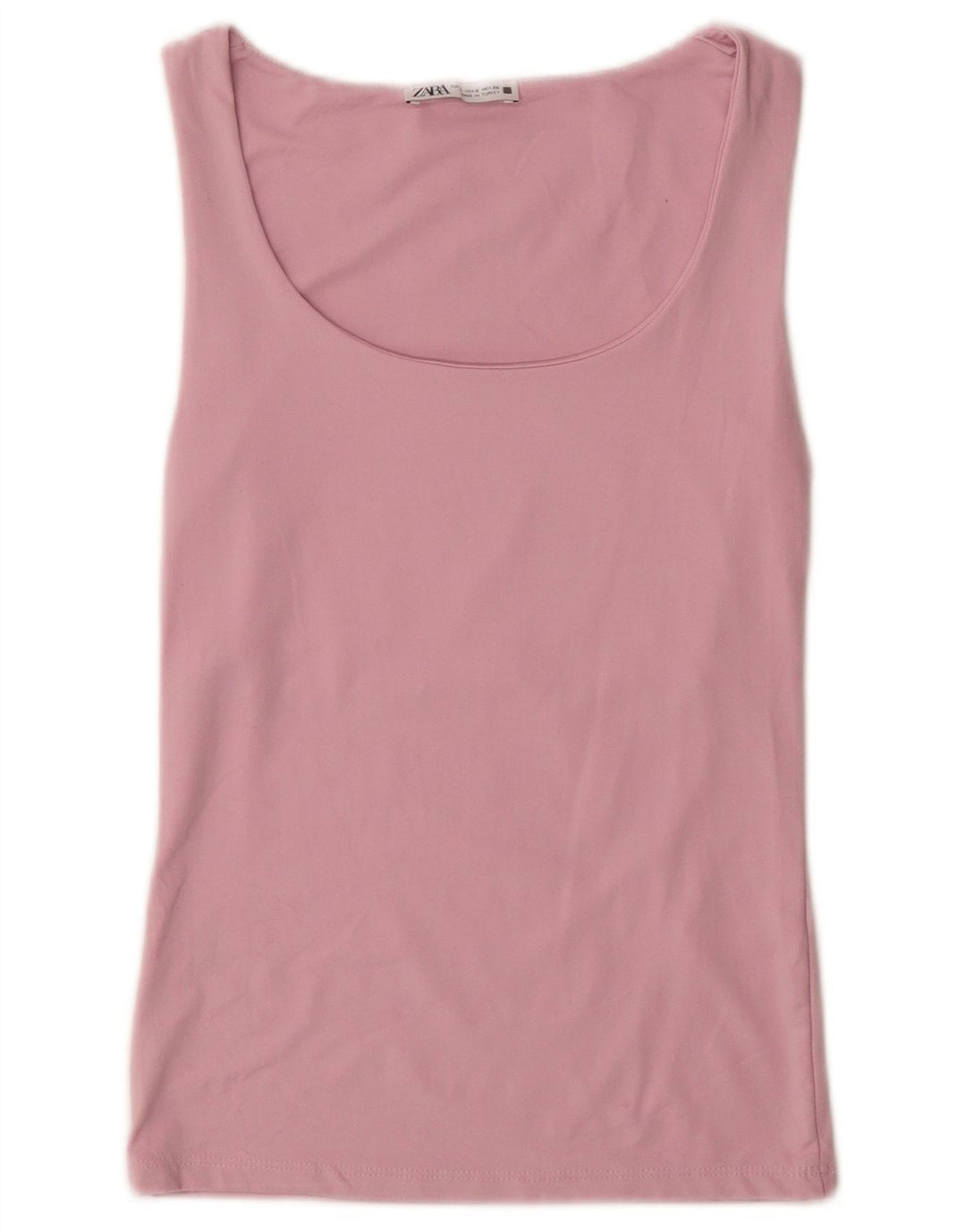 Zara Damevest Top UK 10 Lille Pink Polyamid