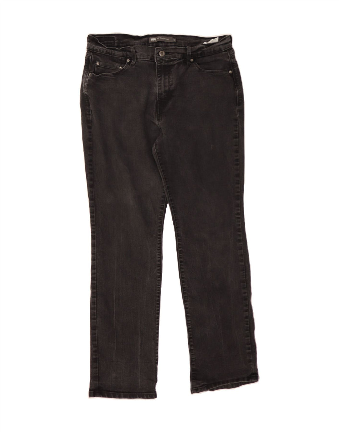 LEVI'S Womens 505 Straight Jeans US 12 Large W32 L28 Grey Cotton Vintage Levi's and Second-Hand Levi's from Messina Hembry 