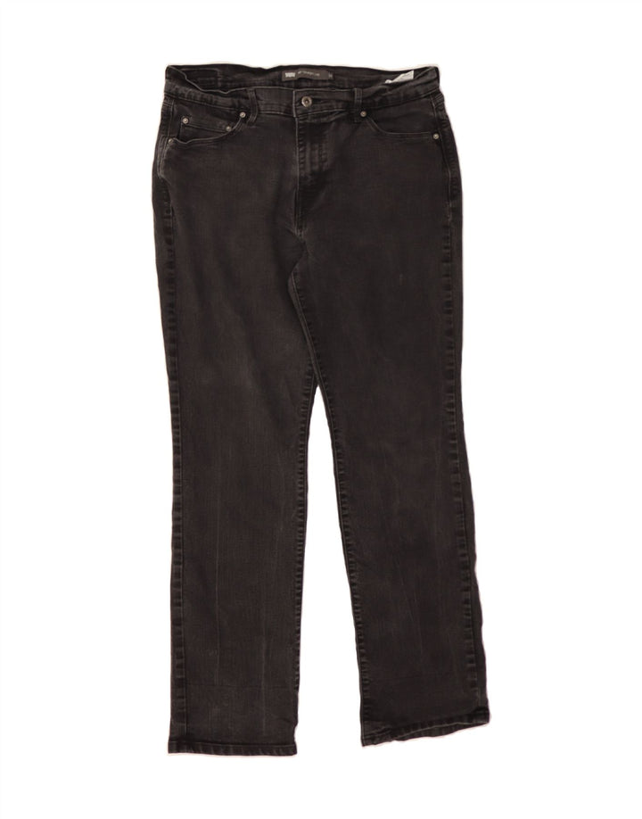 LEVI'S Womens 505 Straight Jeans US 12 Large W32 L28 Grey Cotton Vintage Levi's and Second-Hand Levi's from Messina Hembry 