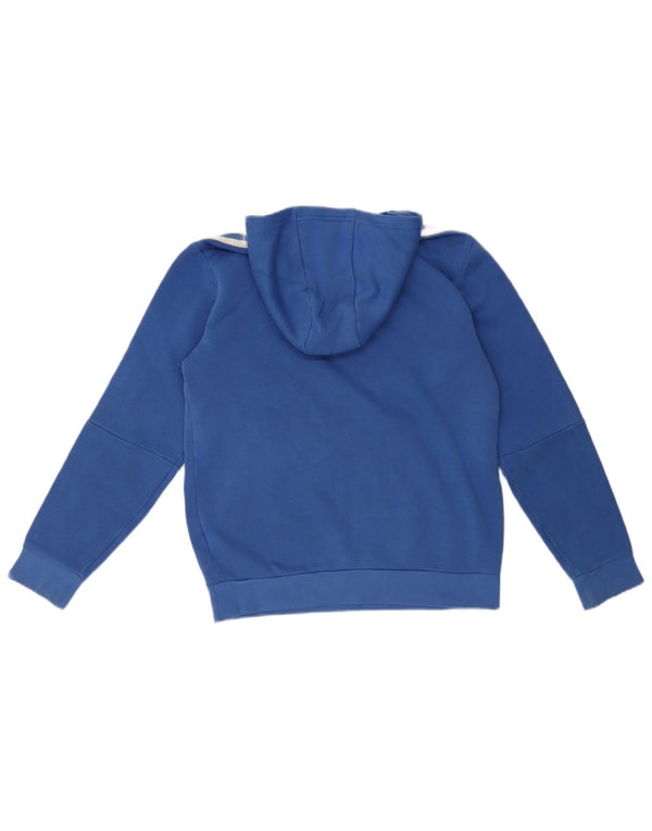 Adidas drenge hættetrøje 13-14 år blå bomuld