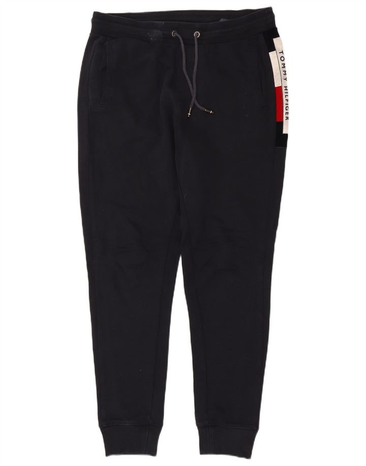 Tommy Hilfiger Herre grafisk træningsdragt Bukser Joggers Medium Navy Blue