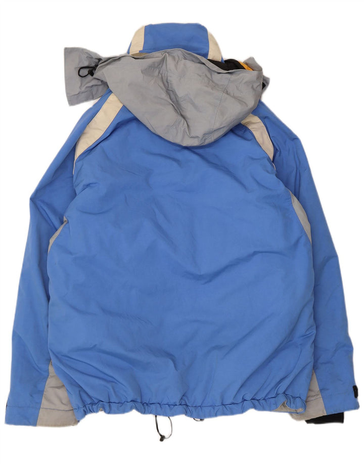 Belfe Herre Hættevindjakke UK 38 Medium Blue Colourblock