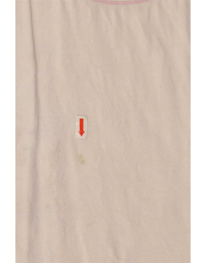Levi's Herre afslappet grafisk T-shirt top lille hvid bomuld
