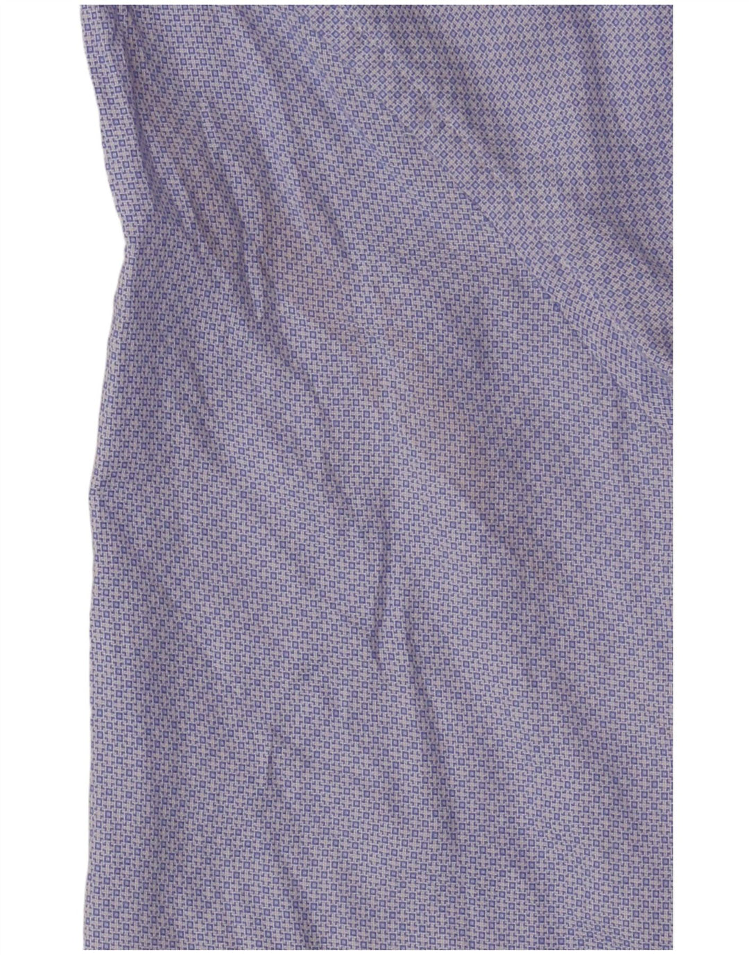 Dacks Slim Fit skjorte til mænd, stor blå argyle/diamant bomuld