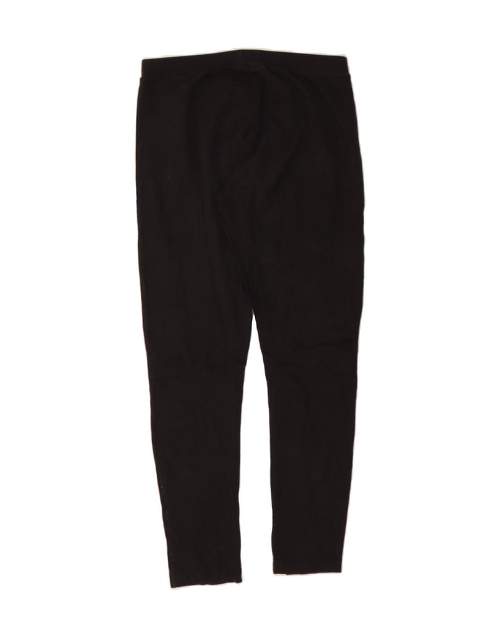 CHAMPION Womens Leggings UK 14 Large  Black Vintage Champion and Second-Hand Champion from Messina Hembry 