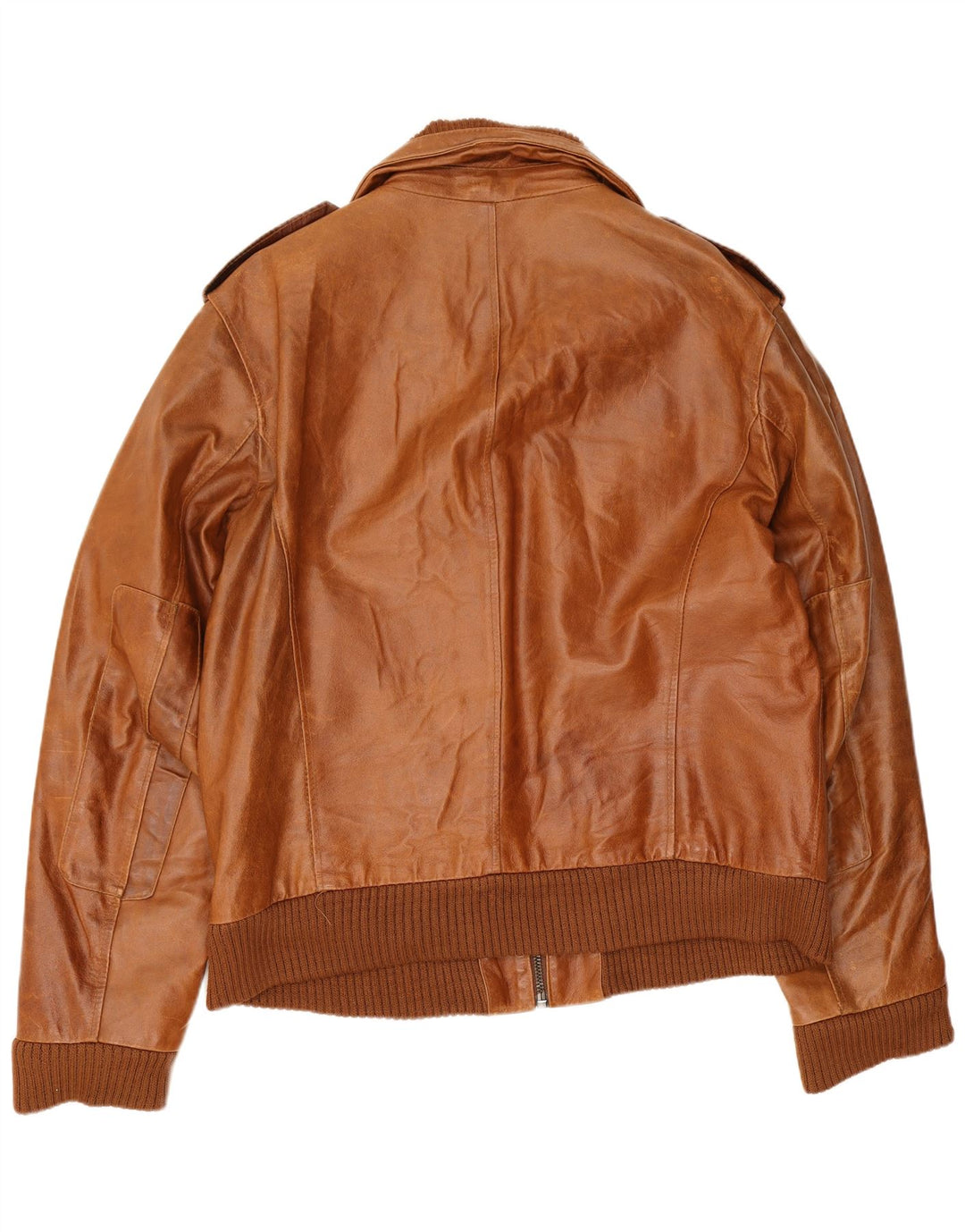 Conbipel Herre Militær Læderjakke IT 54 XL Brun
