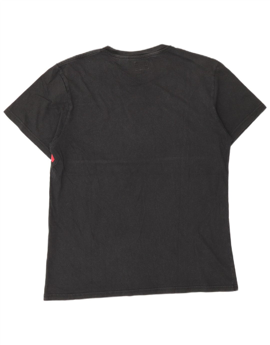 Levi's Grafisk T-shirt top til mænd, stor sort farveblok
