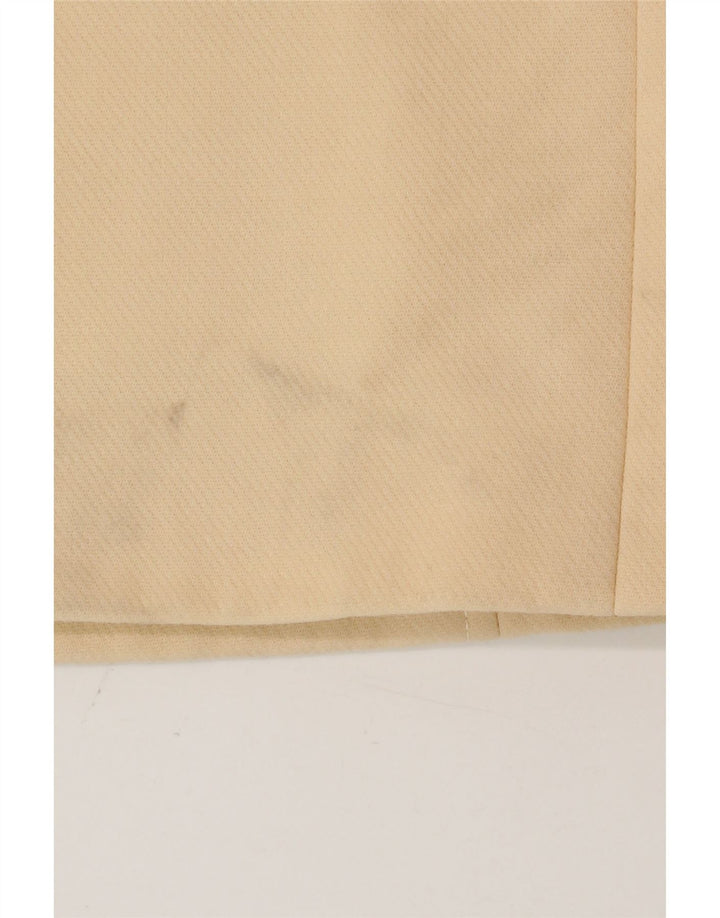 Luisa Spagnoli Dame Overfrakke IT 44 Medium Off White Polyamid