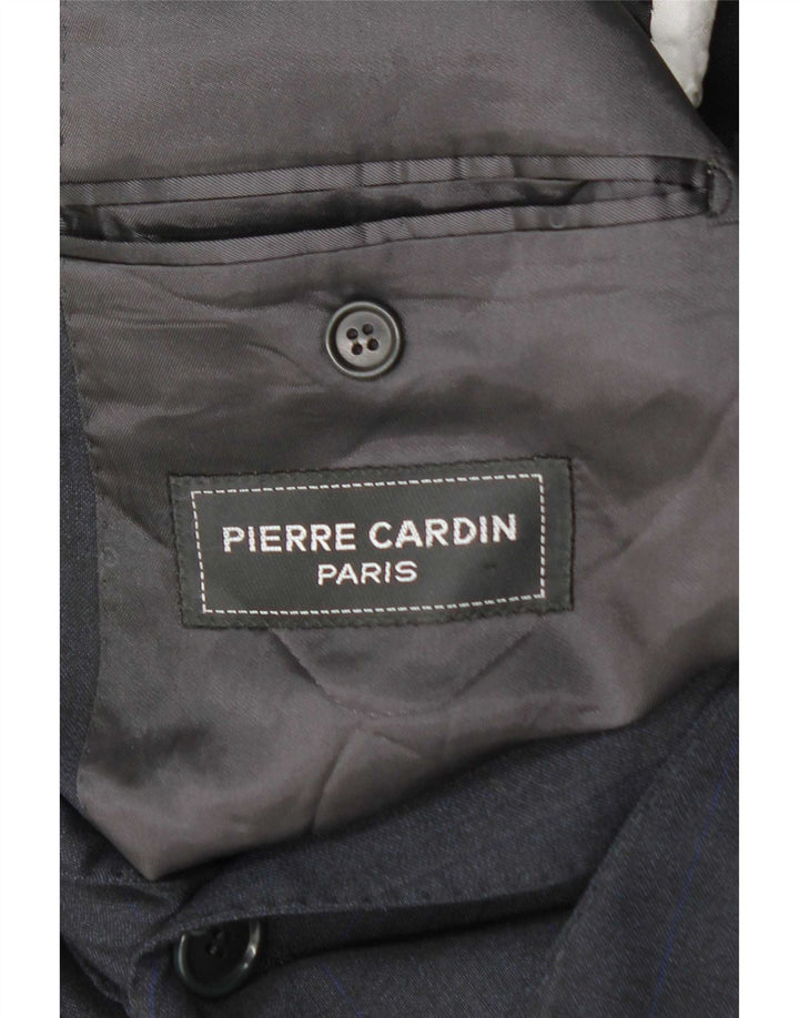Pierre Cardin Herre 2-knap Blazer Jakke UK 36 Small Mørkeblå Viskose