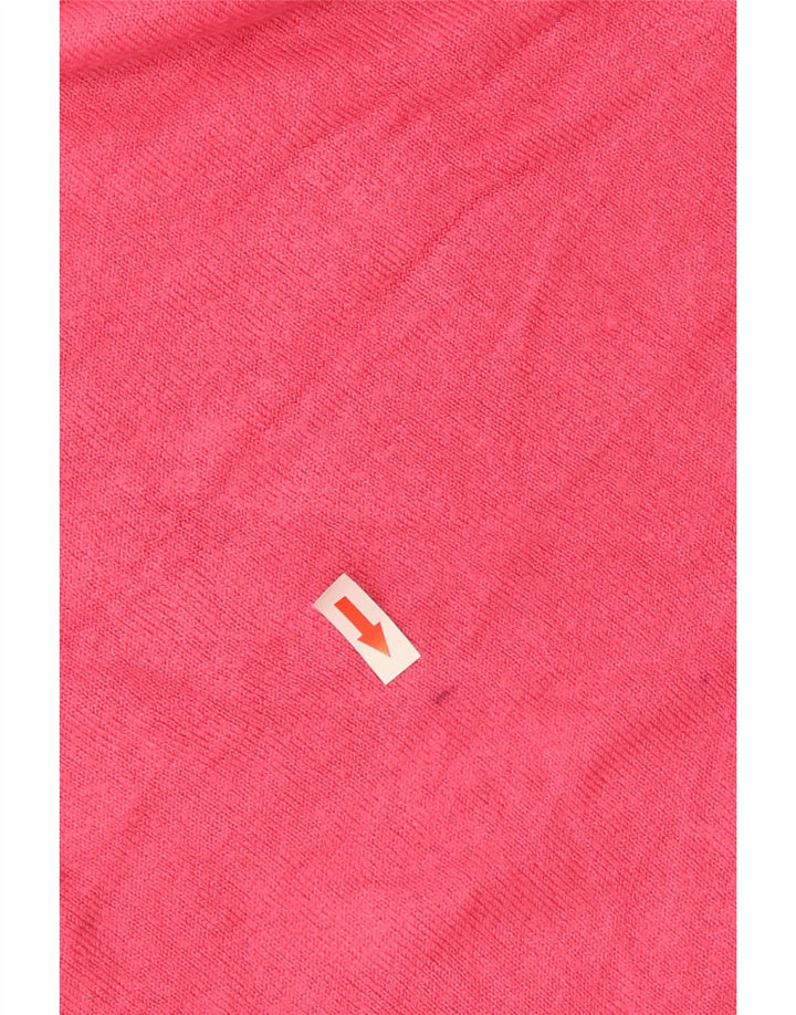 Marks & Spencer Dame sweater med rund hals DK 14 Medium Pink Akryl
