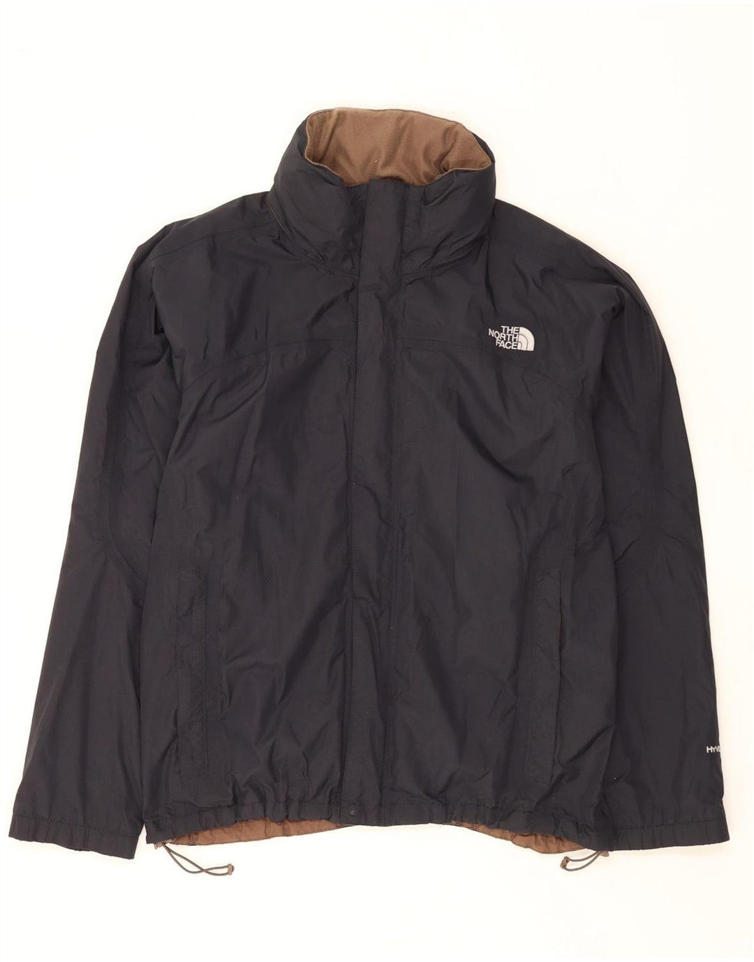 THE NORTH FACE Herre Hyvent Loose Fit Regnjakke UK 38 Medium Navy Blue