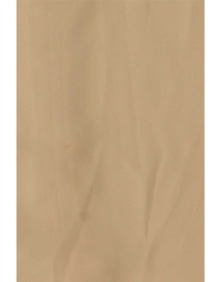 Vintage dameskjorte bluse UK 12 Medium Off White Plettet