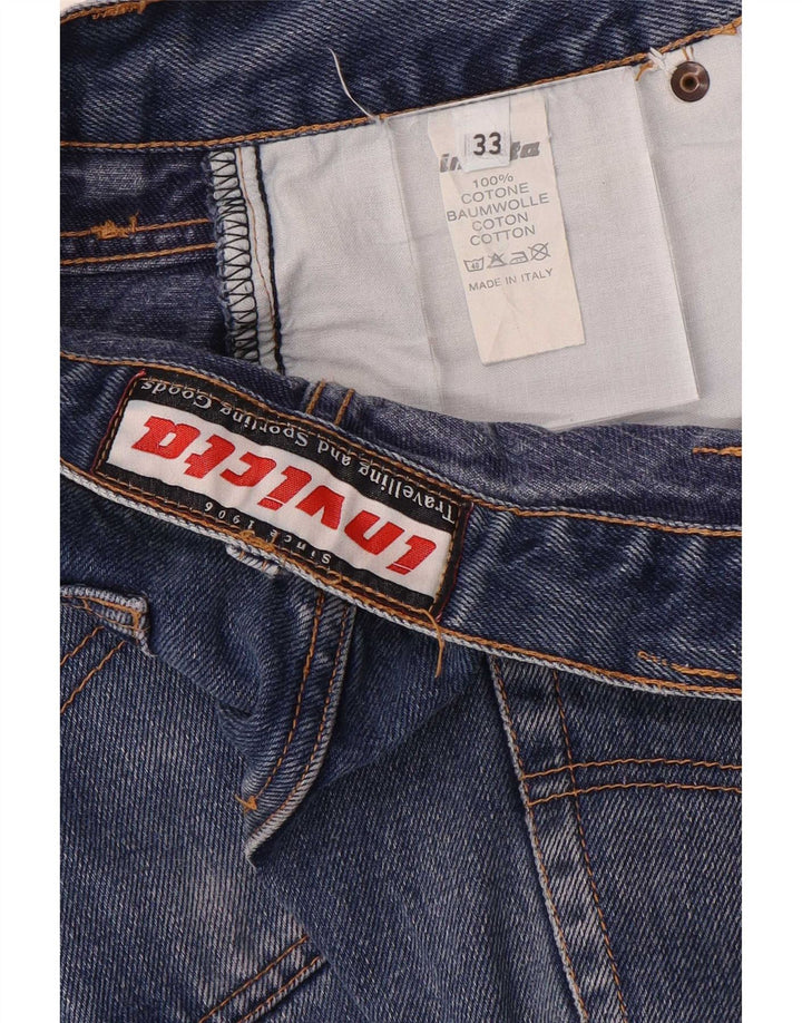 Invicta Straight Jeans til mænd W33 L27 blå bomuld