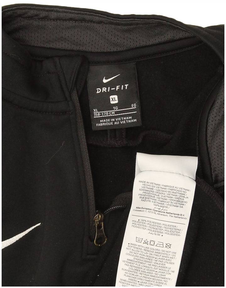 Nike Boys Tottenham Hotspur Pullover Træningsdragt Top 13-14 år XL Sort